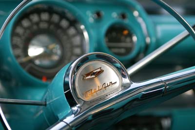 1957 chevy hochzeitsauto