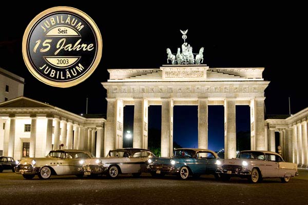 Hochzeitsauto Berlin vor Brandenburger Tor