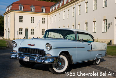 1955 Chevy Hochzeitsauto