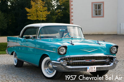 1957 Chevy Hochzeitsauto